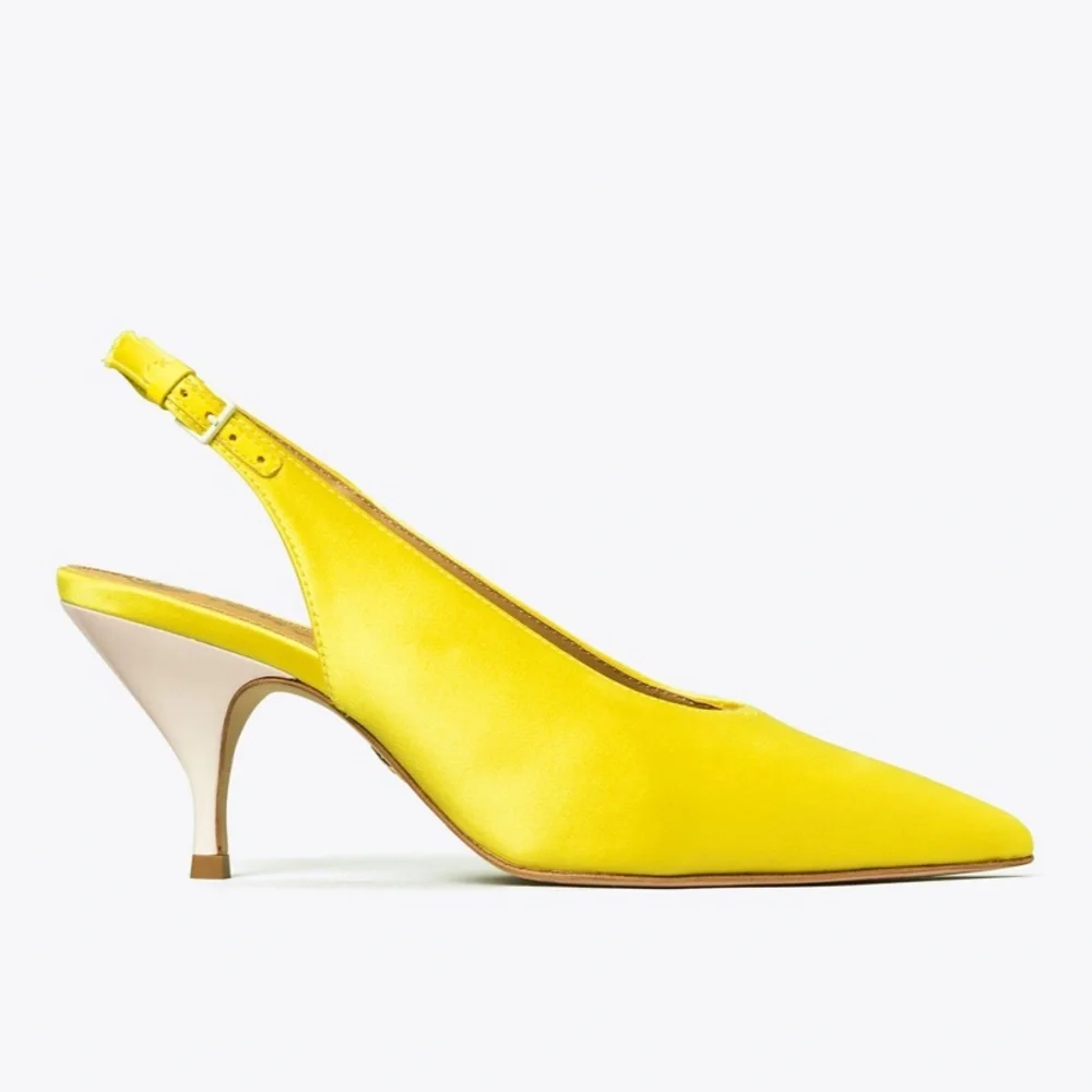 Tory Burch SATIN SLINGBACK PUMP